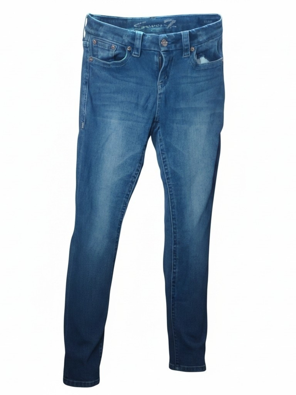 Seven7 Women's Bootcut Jeans in Classic Blue